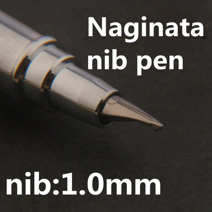 1pc Luxury High Quality Brand New Calligraphy Naginata nib Fountain Pen Stationery Office Supplies Ink Pen