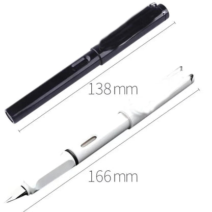 Fountain Pen Set Replaceable Ink Refill Calligraphy Multifunction Pens For Writing 0.38mm Office School Stationery Supplies