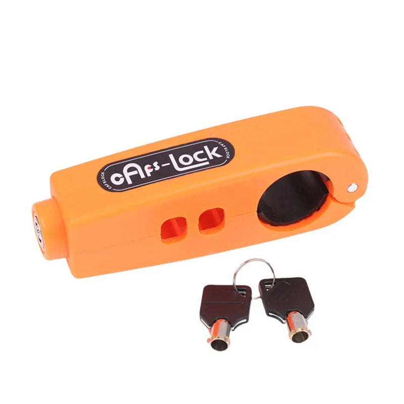 Bike Anti-Theft Lock Electric Bicycle Brake Handlebar Grip Lock Portable Prevent Theft Bike Motorcycle Locks Cycling Accessor