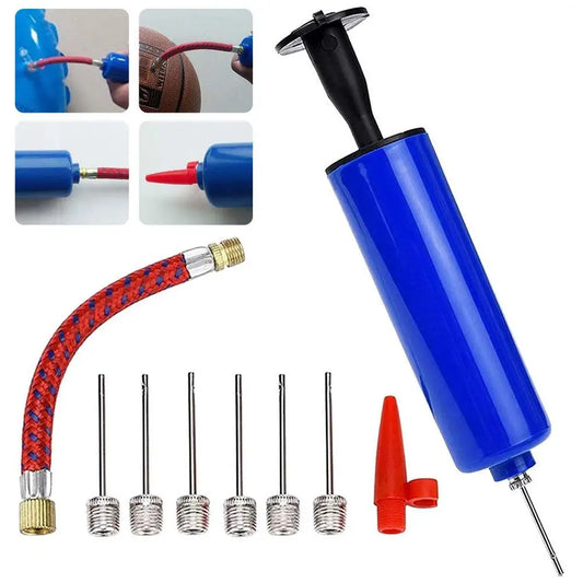Portable Hand Air Balls Pump Inflator Inflatable Kit with Needle for Soccer Basketball Football Volleyball Balls And Bicycles