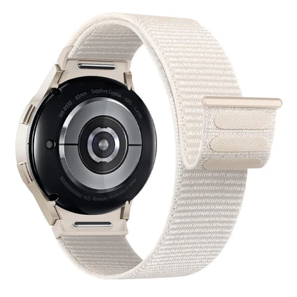 Band For Samsung Galaxy Watch 7/6/4/classic/5 pro 44mm 40mm wrist No Gaps Nylon sport loop correa bracelet Galaxy Watch 7 Str