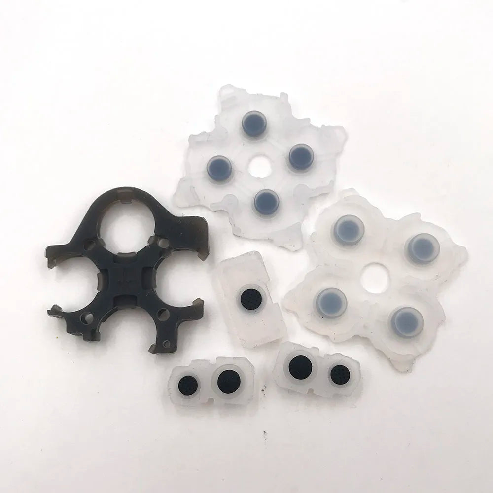 1~3~9sets Conductive Rubber Pads For PS5 V1 V2 V3 Controller Buttons Contact Rubber Conductive Silicone Rubber