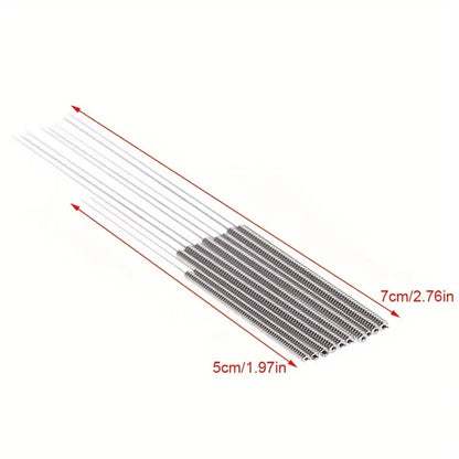 3D Printer Nozzle Cleaning Kit 0.2/0.25/0.3/0.35/0.4mm Stainless Steel Nozzle Cleaning Needles Cleaner For Car Wiper Gas Stov