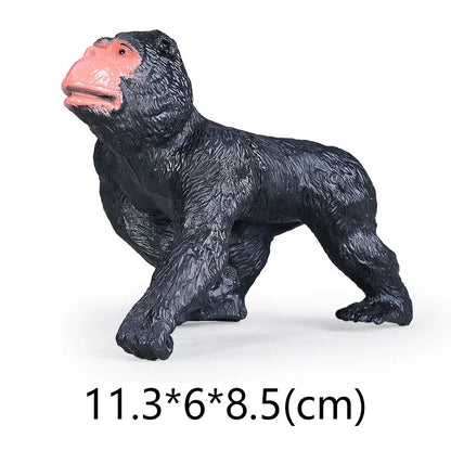 NEW Wild Animal Zoo Tiger Kangaroo Elephant Snake Bear Deer Koala Squirrel Model Figurine Collecta Toy Figures Gift for Child