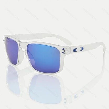 Men's Vintage-Inspired Fashion Glasses with Large Curved Frames - Perfect for Parties