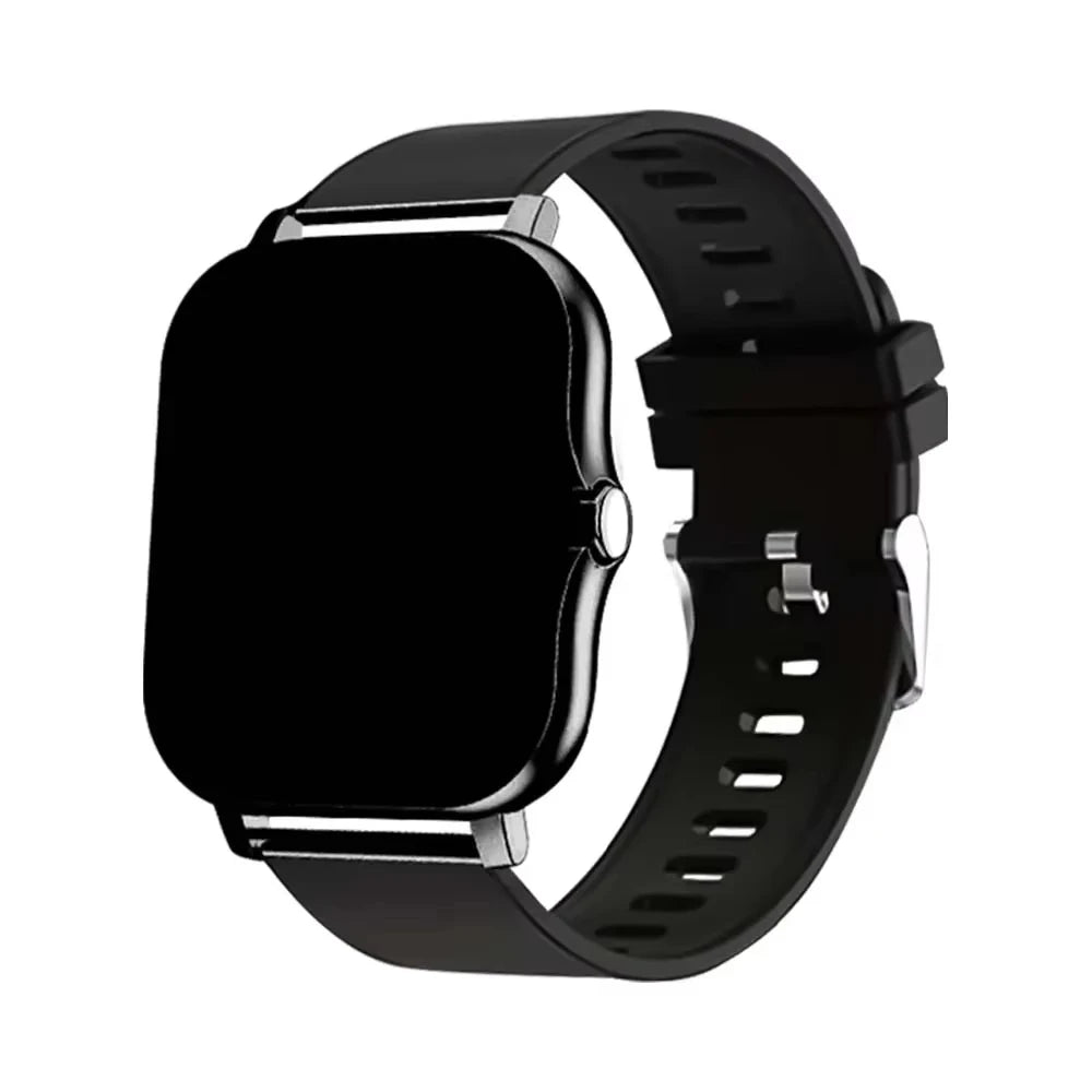 LAXASFIT 2025 New Smart Watch for Men Women Gift Full Touch Screen Sports Fitness Watch Bluetooth Call Digital Smartwatch - B