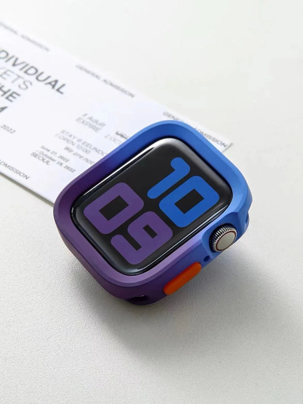 Bumper Soft Silicone Case For Apple Watch 11 10 9 8 7 6 SE 5 Anti-drop Matte Cover For iwatch 49mm 41mm 42mm 46mm 40mm 44mm 4