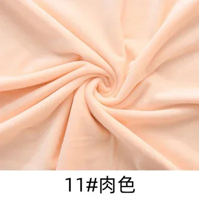 50x50cm 1mm Doll Skin Fabric Factory Special Skin Color Fabric Crystal Super Soft Short Plush Fabric DIY Handmade Cloth TJ987