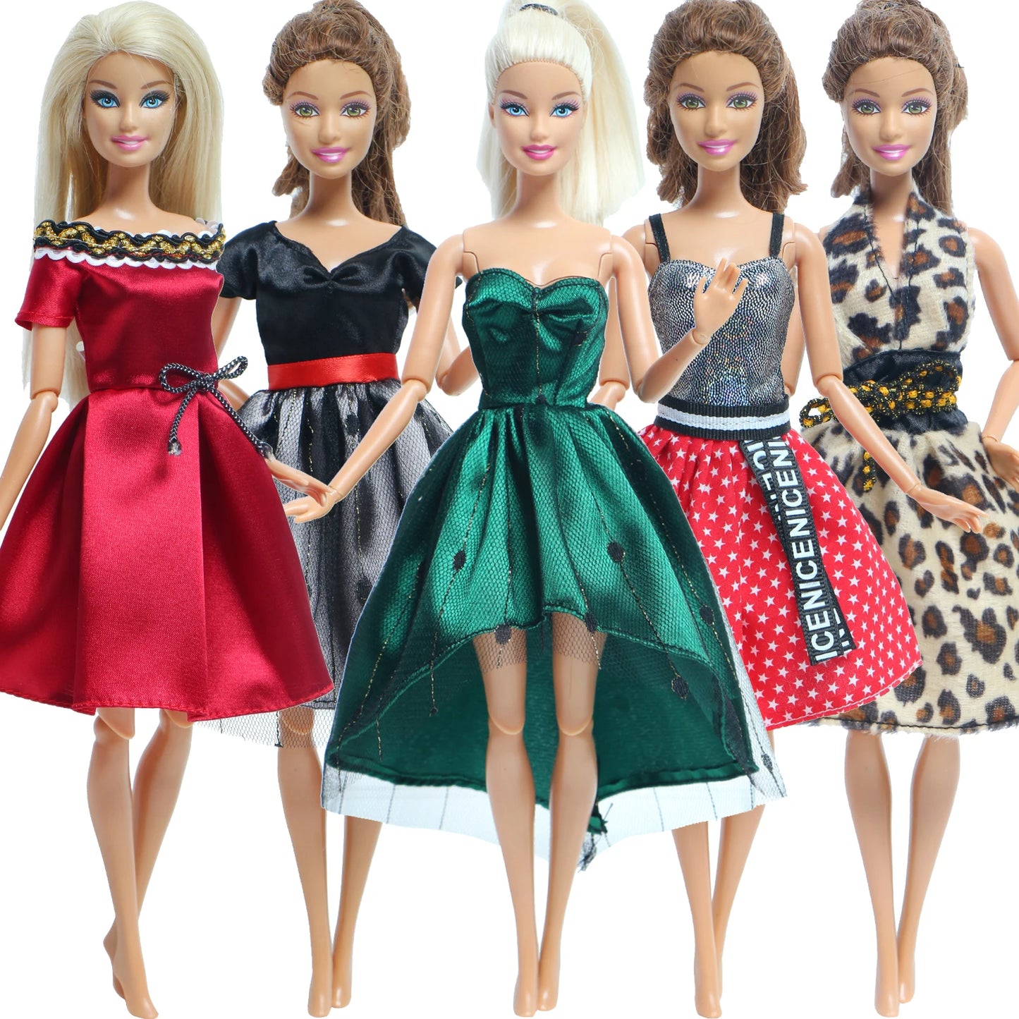 5 Set 3 Set Handmade Fashion Doll Outfit Daily Casual Wear Blouse Shirt Vest Bottom Pants Skirt Clothes for 1/6 Doll Accessor