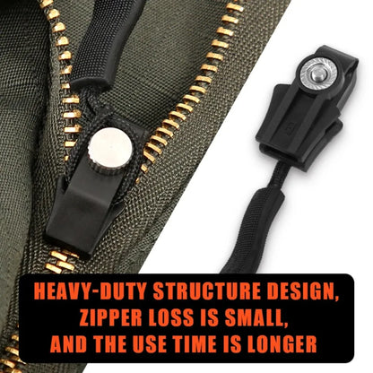 Durable 3 Different Size Zipper Repair Kit DIY Removable Zipper Head Sewing Tools Replacement Bad Buckle Instant Zipper Pulle