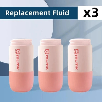 Thermal Paper Correction Fluid with Unboxing Knife Portable Durable Thermal Paper Data Identity Protection Fluid Eraser - 3 P