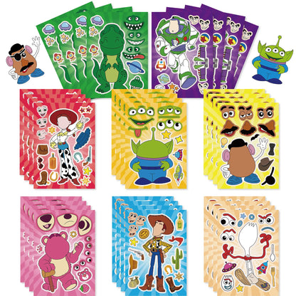 Toy Story Party Decoration Tableware Paper Plates Party Favors Gift Tablecloth BirthdayParty Supplies Toys Stamp Bracelet - 8