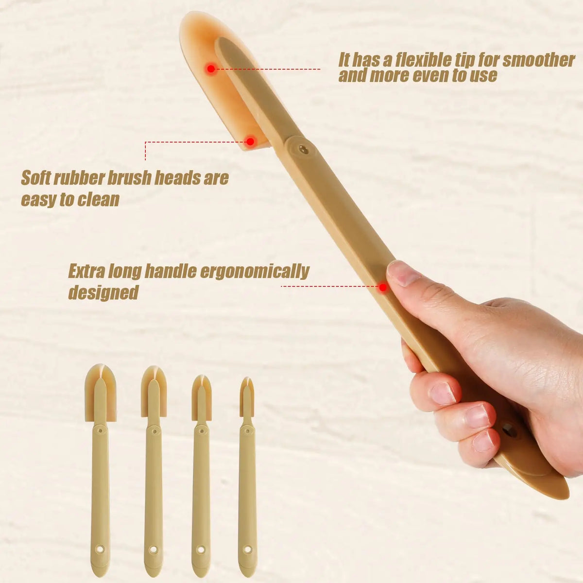 8pcs Sealant Finishing Tools Rubber Caulk Caulking Silicone Sealant Finishing Tool Extended Length Rubber Spatula Caulking To