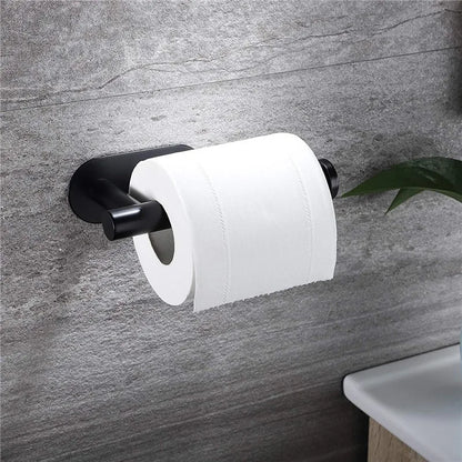 Kitchen Paper Towel Holder Adhesive Tissue Hanger Toilet Roll Paper Dispenser Cabinet Storage Napkin Rack Bathroom Accessorie
