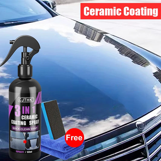Ceramic Coating Car Nano Coating Agent Crystal Coating Liquid Hydrophobic Anti-Scratches Car Wax Coating Car Polishing Coatin