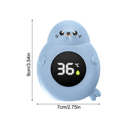 Baby bath thermometer Tub Temperature Monitor Hot Cold Water Resistant Temperature Warning Monitor Upgraded Sensor LED displa