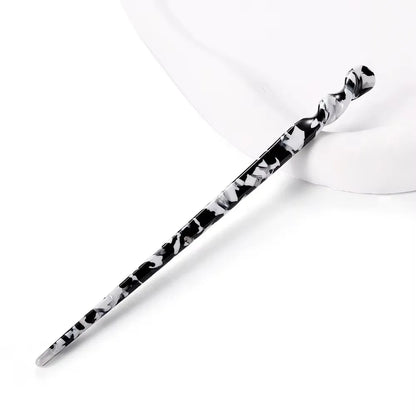 Chinese Style Hair Sticks Vintage Acetate Resin Chopstick Women Hairpins Hair Clip Pin Headwear Wedding Hair Jewelry Accessor