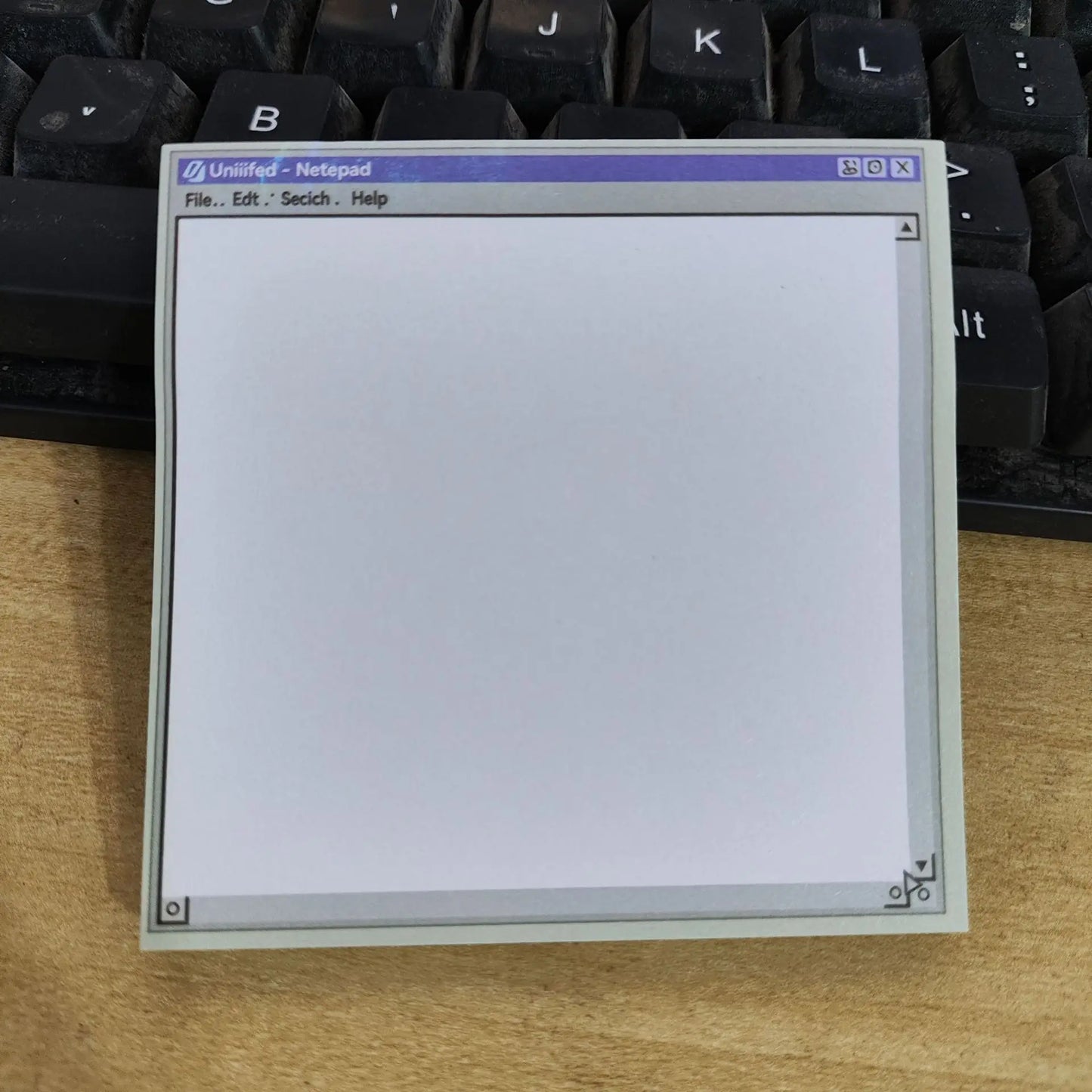 50Pages/book Retro Computer Drawing Tool Pattern Sticky Note Pad，DIY - UN