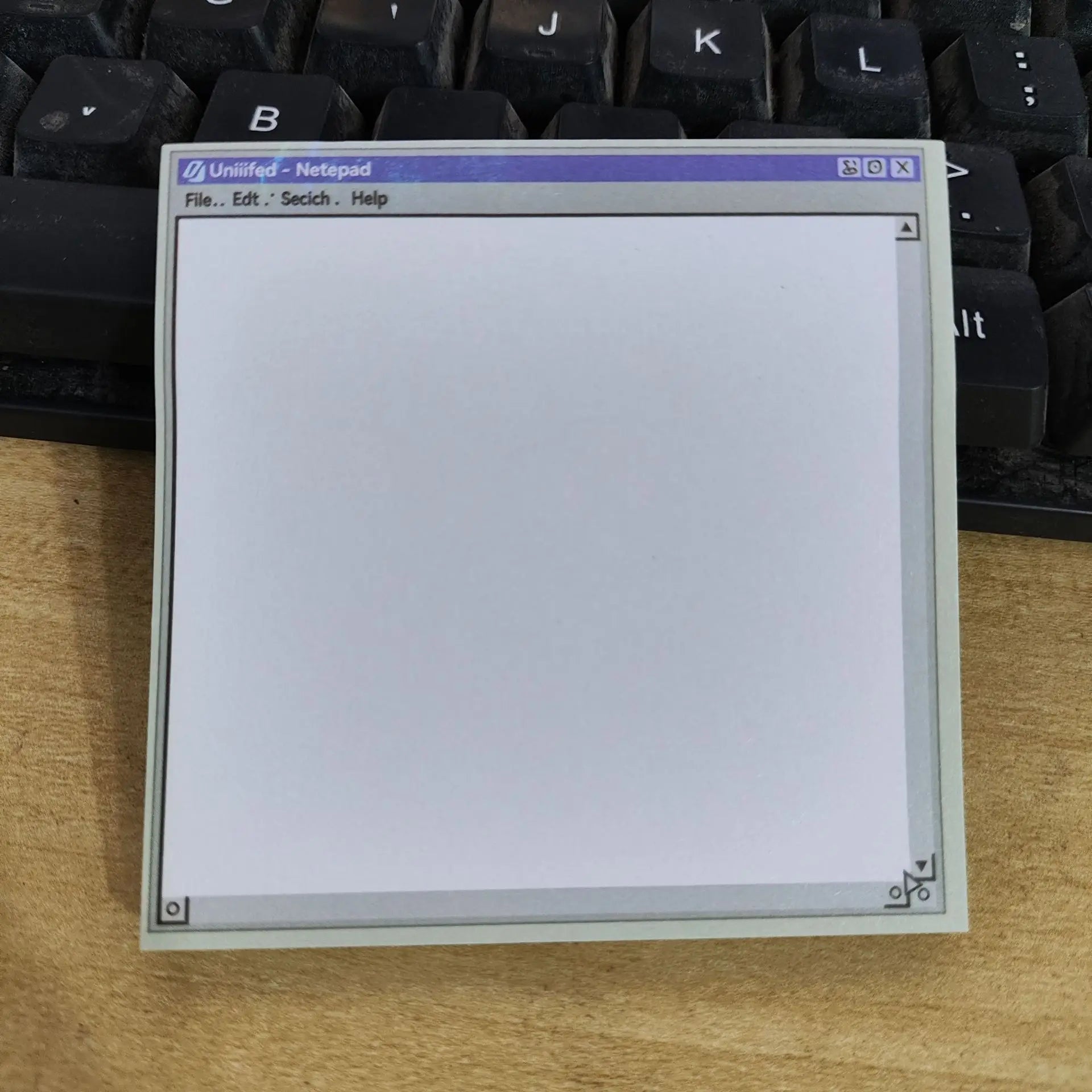50Pages/book Retro Computer Drawing Tool Pattern Sticky Note Pad，DIY - UN