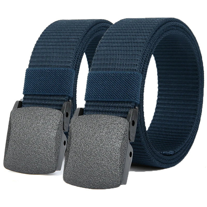 Military Automatic Buckle Nylon Belt Outdoor Hunting Multifunctional Tactical Canvas Belt Men Belt