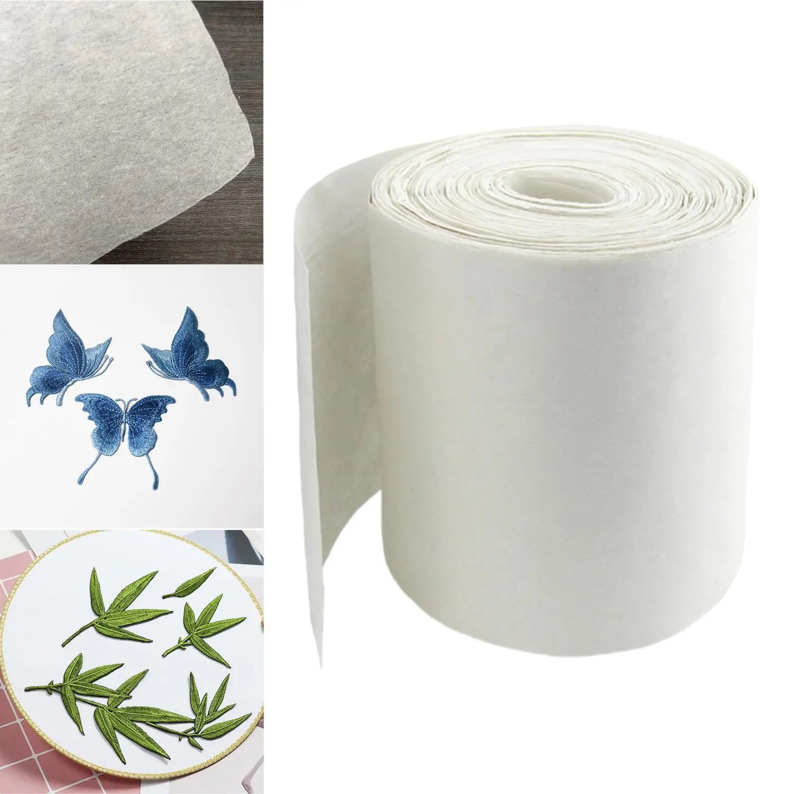 Crafting Embroidery Stabilizer Paper Quilting Craft Supplies Tear Away Machine Embroidery Stabilizer for Hand Sewing Tools