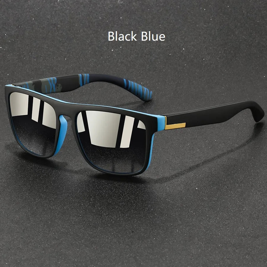 Fashion Vintage Square Sunglasses Men Women Fishing Driving Man Designer Sun Glasses Anti-Glare Retro Eyewear