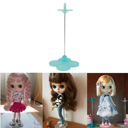 Miniature for Doll Holder Stand for Play House Mini Dolls Role for Play DIY Blyth for Doll Toy Accessory Girls Party Sup