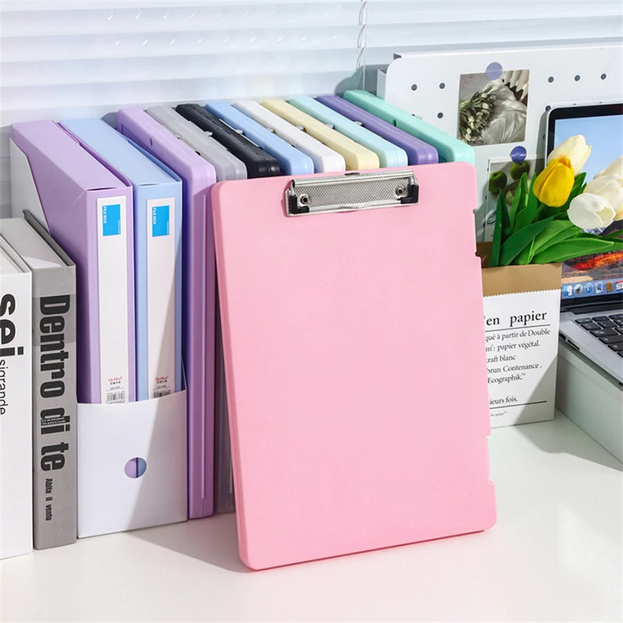 A4 Multi-functional File Folder Desktop Test Paper Organizer Office Document Board Folder Storage Box Writing Board, Office -