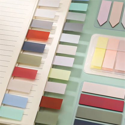 15 Types Color Self Adhesive Memo Pad Sticky Notes Bookmark Point It Marker Memo Sticker Paper Office School Supplies