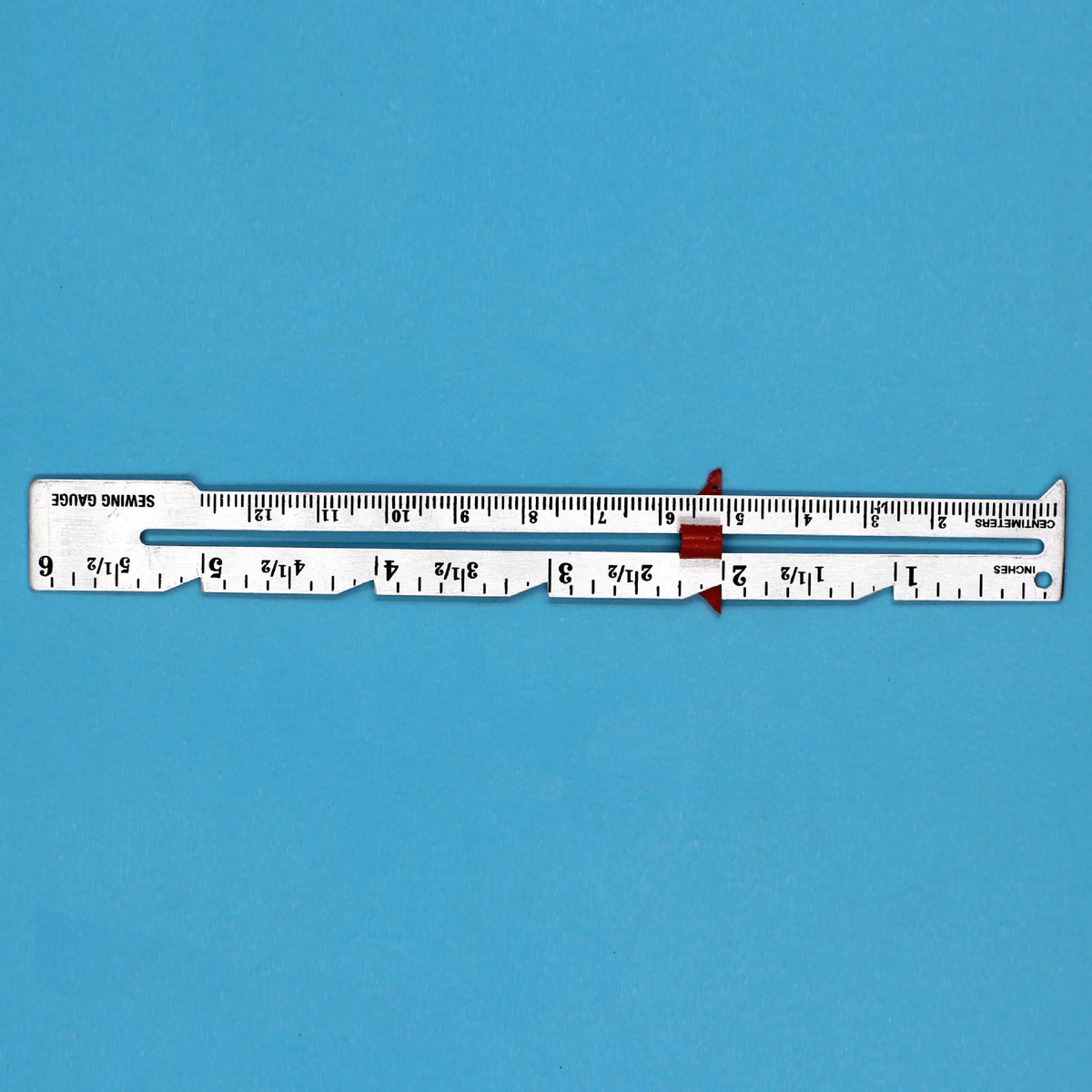 New Metal Sliding Guage Sewing Measuring Tool Sewing Guage For Quilting Sewing Sewing Accessories Sewing Notions for Crafting