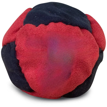 Classic Footbag Hacky Sack 3-Pack with Carry Pouch,Sand-Filled 8-Panel Synthetic Suede Footbag Set for Beginners &Player