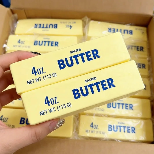 Butter Squishy Tabas Squishy Toys Anti Stress Squeeze Toy Butter Chocolate Fidget Toy Soft Sensory Food Squishies Toy Gift