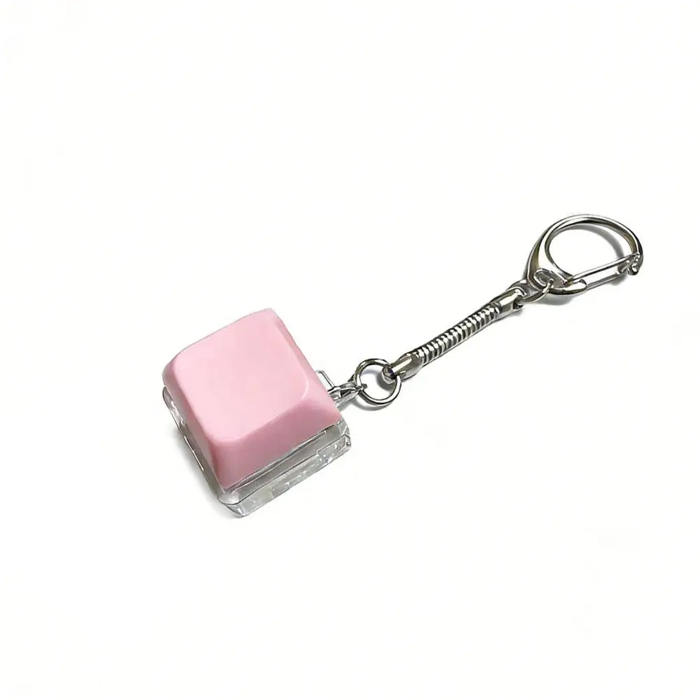 1/4/5/9 Button Keyboard Fidget Clicker Mechanical Keyboard Fidget Keychain For Gifts To Pass The Boring Time (Without LED Lig