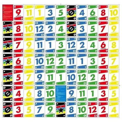 NEW Phase 10 Card Game - Fun Multiplayer Board Game for Family Parties High Quality Toy Design
