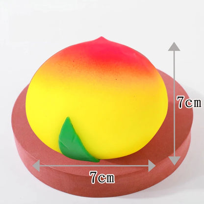 14 Styles Squishy Toys Bread/Butter/Cheese/Fruits Fidget Toys Slow Rebound Anxiety Relief Decompression Toys Stress Ball Gift
