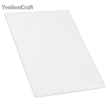 Chzimade 3mm 5mm Die Cutting Embossing Machine Durable Plastic Plates Replacement Pad Diy Die Cut Machine Plate Scrapbook Cra