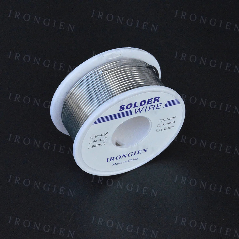 Irongien High Purity Soldering Wire 8g50g/Roll Mixed Tin Rosin Core Dia 0.6-1.5mm Solder Welding Wire For Electrical Solderin