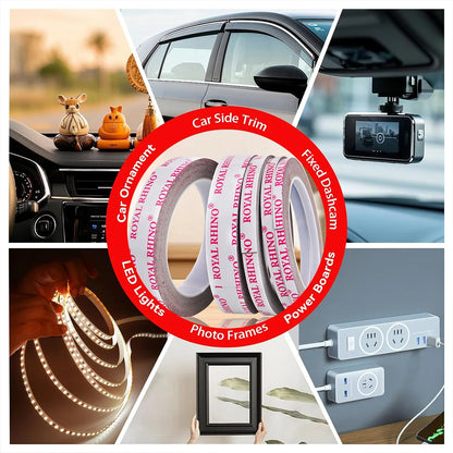 450CM Extra Strong Double Sided Tape Adhesive Car Special Tear Off Without Leaving Traces High Viscosity Mounting Fixing Stic