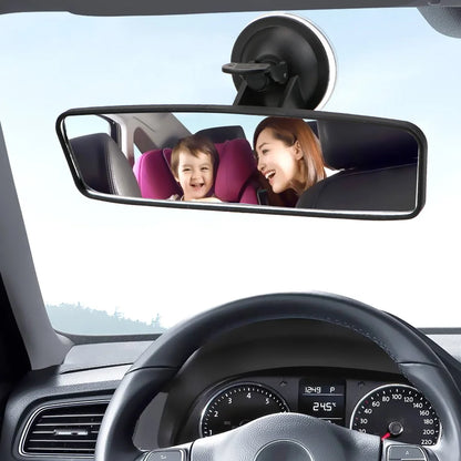 Interior Rear View Mirror 360° Rotates Car Rear Mirror Wide-angle Rearview Mirror Adjustable Suction Cup Car-styling Universa