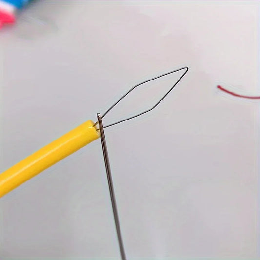 5-Piece Essential Plastic Threading Tool Set for Sewing - A Convenient Sewing Tool Suitable for Beadwork and Handicrafts