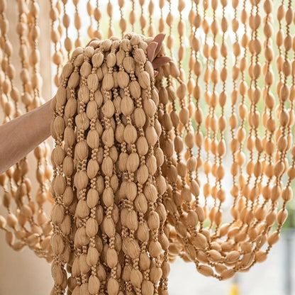 1PC Lantern Tassel Cord Curtains Polyester Door Beaded Curtains Wedding Salon Window Line Curtains Decoration For Room Divide