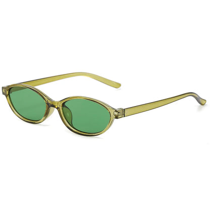 Sexy Small Oval Women's Sunglasses 2025 New Fashion Leopard Brown Hot Sun Glasses Female Retro Colorful Shade Eyeglass