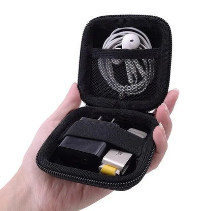Portable Earphone Storage Bag Data Cable Organizer Bag Multifunctional Digital Gadgets Case For Charger U Disk Protective Cov