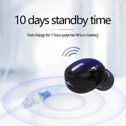 New Wireless Earphones Bluetooth 5.0 Headphones With Mic in-Ear Sports Waterproof TWS Earbuds Bluetooth Handsfree Single Head