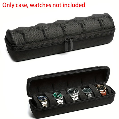Watch Box Organizer For Men or Women Watch Travel Case Portable Storage Watch Display Holder for Wristwatches and Smart Watch