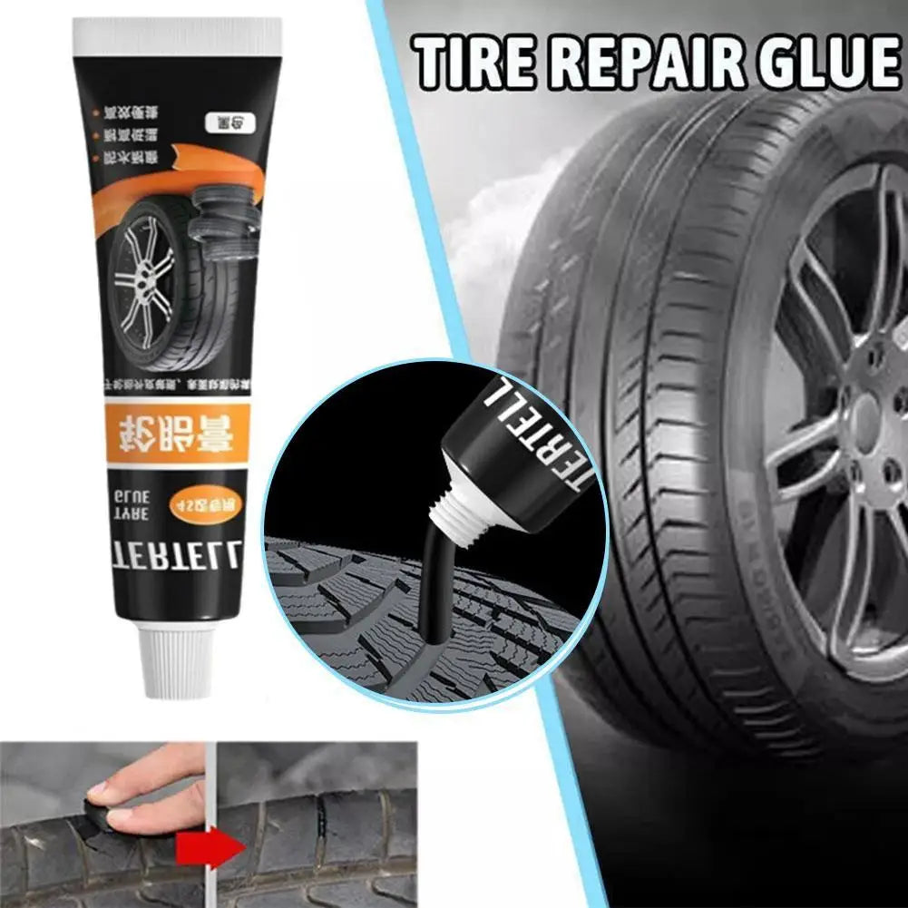 30ml Multifunctional Liquid Tire Rubber Glue Crack Repair Adhesive Rubber Glue Rubber Glue Sidewall Puncture