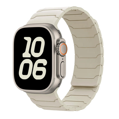 magnetic Strap For Apple Watch Band ultra 2 3 49mm 44mm 40mm 41mm 46mm 42mm 45mm 38 Silicone Bracelet IWatch Series 11 9 8 SE