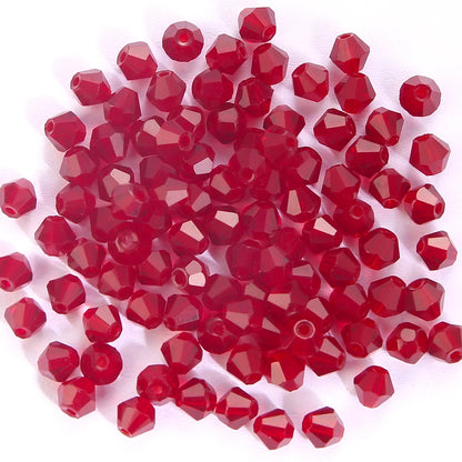 100Pcs 4MM Glass Bicone Shaped Beads Faceted Crystal Beads for Jewelry Making Bracelet Necklace Earrings DIY Beading - 28