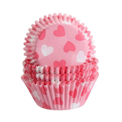 100PCS Cake Cups Paper Cupcake Liner Wrappers Cup Baking Muffin Boxes Cake Liners Cake Decorating Pastry Tools Bakeware Suppl