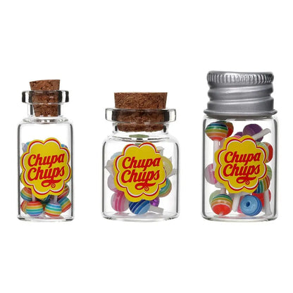 1/12 Scale Doll House DIY Accessories Kitchen Toys Candy Box Lollipops With Jar Dollhouse Miniature Food Simulation Sugar